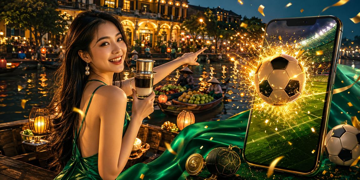 Người dùng tại TP.HCM trải nghiệm casino trực tuyến trên điện thoại trong quán cà phê